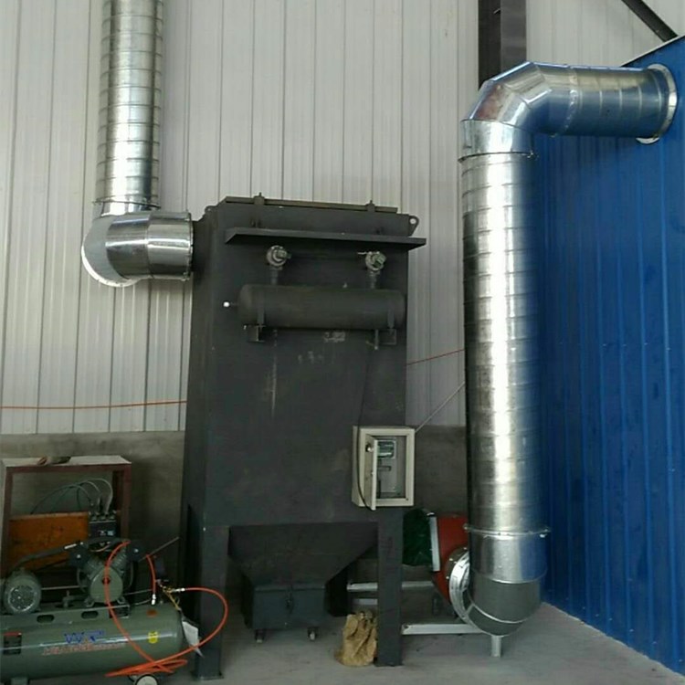 Pulse bag dust collector High temperature bag dust collector Boiler flue gas dust collector Waste gas treatment equipment