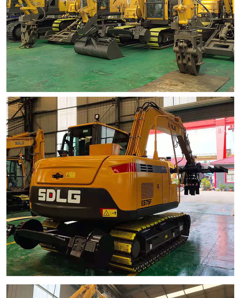 Modification of Sany SY75C Excavator to Railway Sleeper Replacement Machine Cement Sleeper Replacement Machine