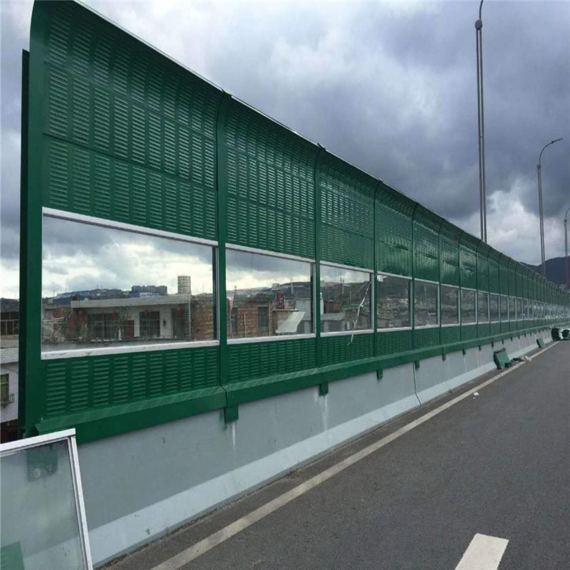 Professional construction of sound-absorbing panels, sound barriers, railway sound-absorbing screens, unit panels, and air conditioning units for Yuanchang subgrade viaduct