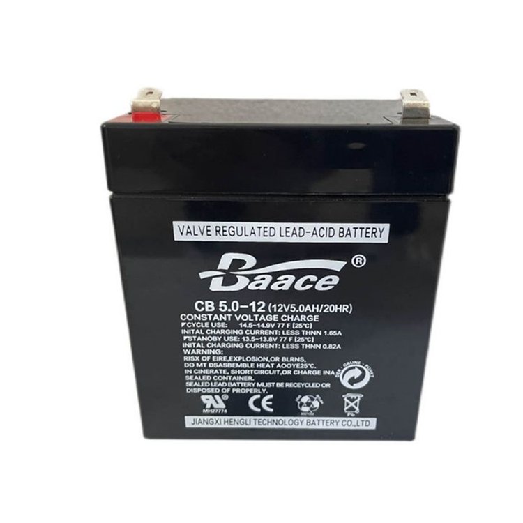 恒力蓄电池通用CB5-12 12V5AH应急灯照明门禁电源