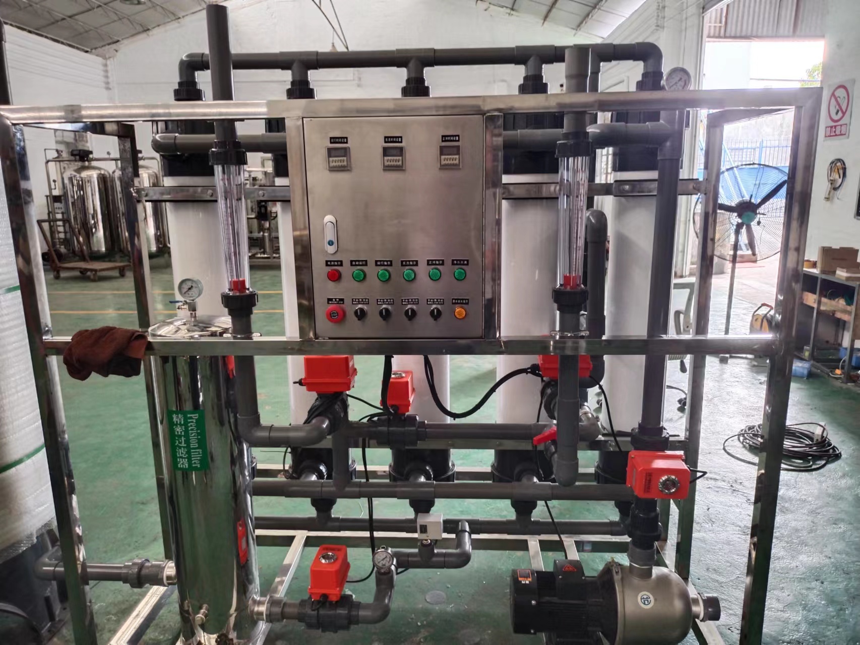 6 ton ultrafiltration water purification equipment, tap water, mineral water plant, reclaimed water reuse system, drinking water equipment