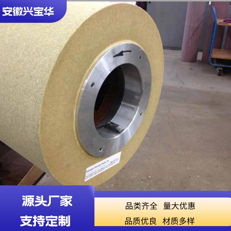 Metal sheet surface wire drawing cleaning cloth brush roller Aluminum thick plate surface polishing non-woven cloth brush Cleaning and grinding brush