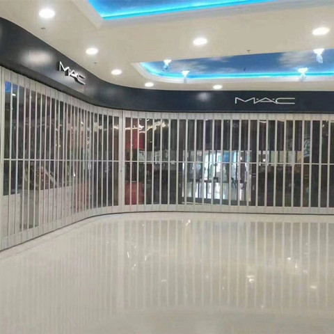 Mingxuan Aluminum Alloy Folding Door Series 4S Automotive Beauty Shop Dedicated Folding Sliding Doors Will Not Mold When Exposed to Water