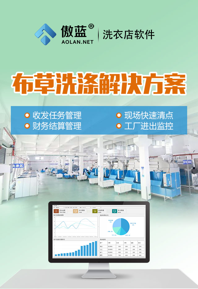 Aolan Hotel Cloth Washing Software Hotel Cloth RFID Washing Application Inventory Accounting Financial Management System