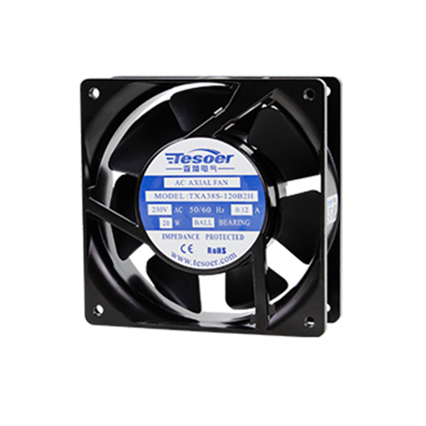 Tingxiang Electric AC axial flow fan 12038, charging pile cooling fan wholesale, free sample delivery