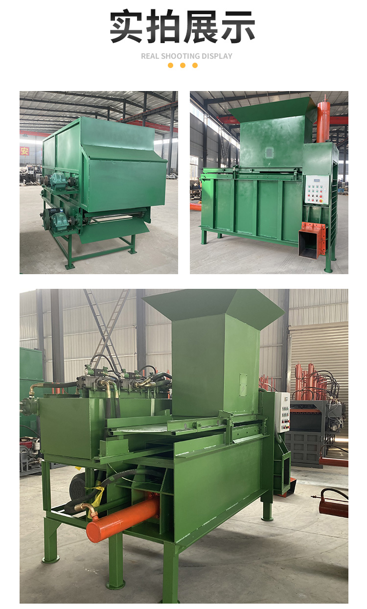 Fully automatic straw double cylinder bundling machine, forage silage bagging and packaging machine, yellow storage weighing and square bundle pressing machine