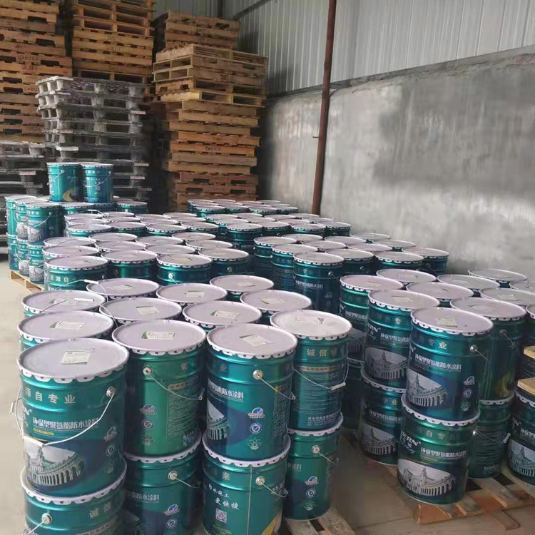 Hilno rubber asphalt waterproof coating has good adhesion for the roof and underground water tank