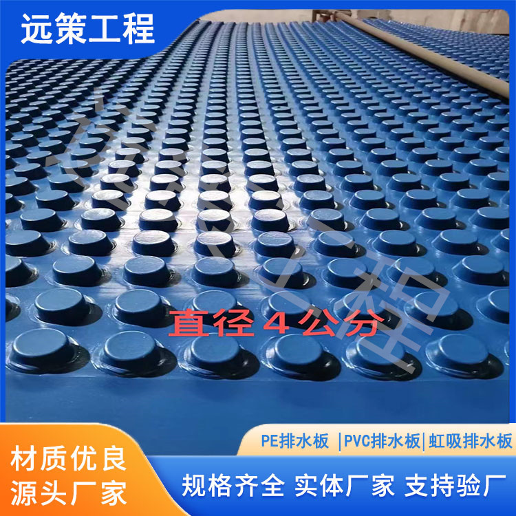hdpe防排水板 蓄水板 屋顶绿化疏水板 远策 按需定制 厂家发货 速度快