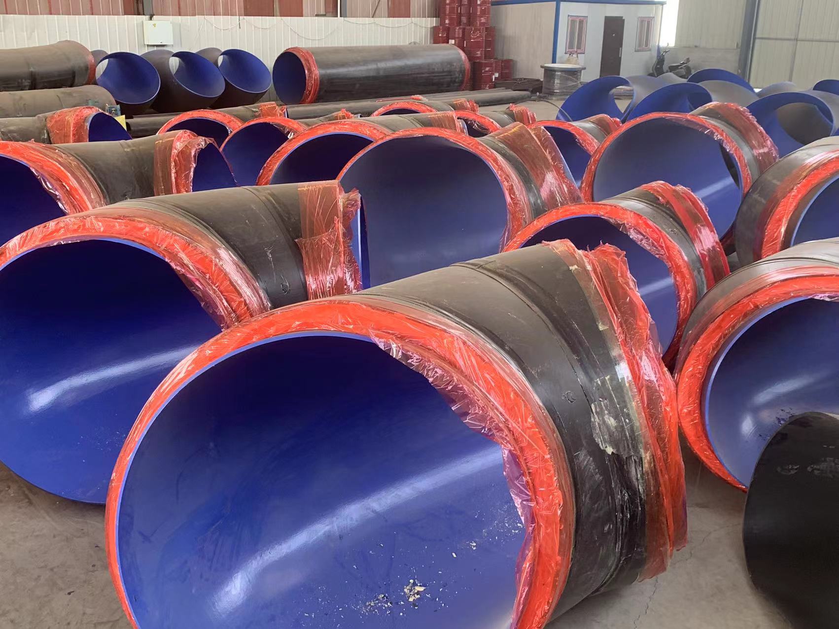 Fangda Pipeline Thermal Polyurethane Insulation Steel Pipe Insulation Pipe Fitting Spray Wrapped Polyethylene Insulation Pipe