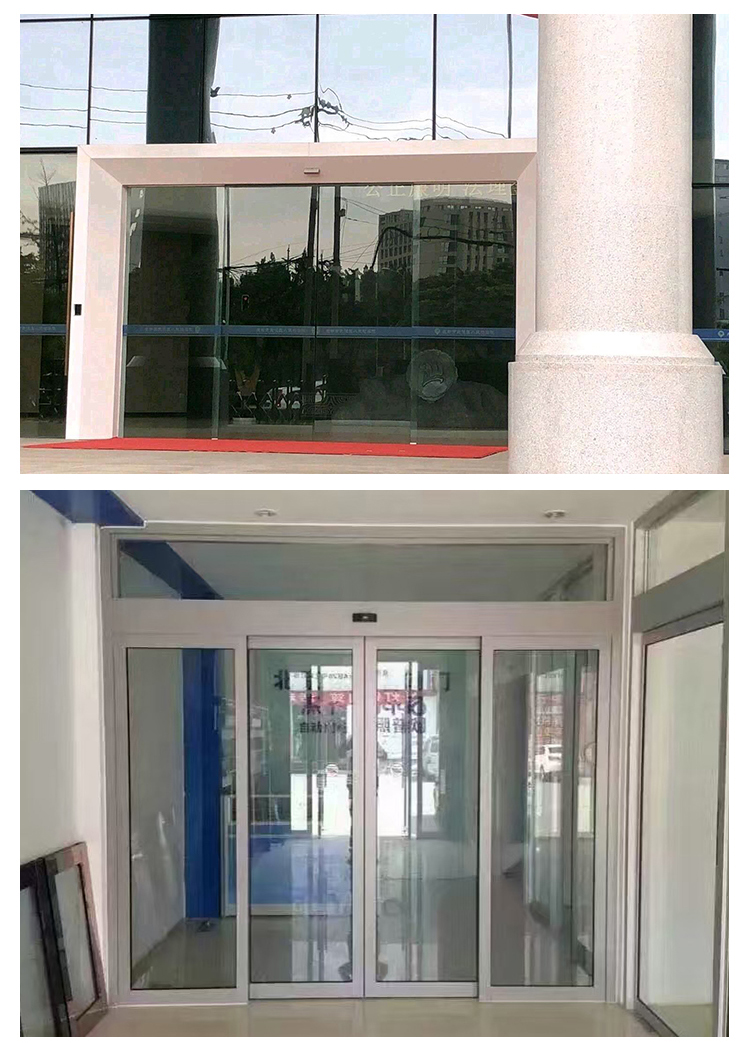 Automatic unit translation sensing door, electric glass door, free on-site measurement, design and installation service