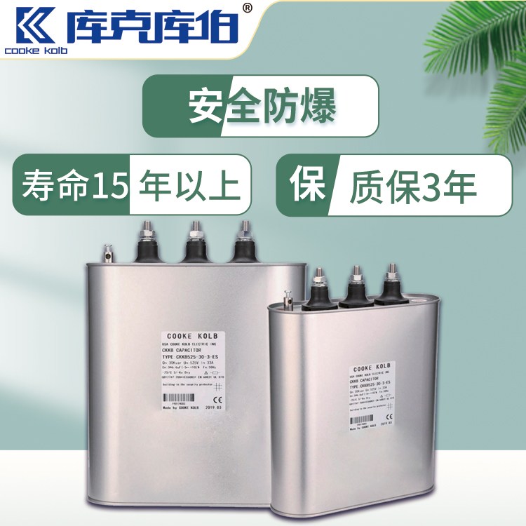 进口低压防爆电容器CKKB525-30-3-ES 适用谐波严重场合 质优价美