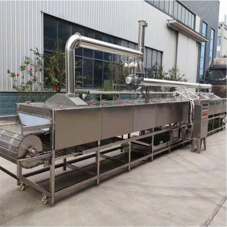 Roasted sweet potato processing equipment, roasted frozen potato production line, Yixun Technology commercial sweet potato baking machine