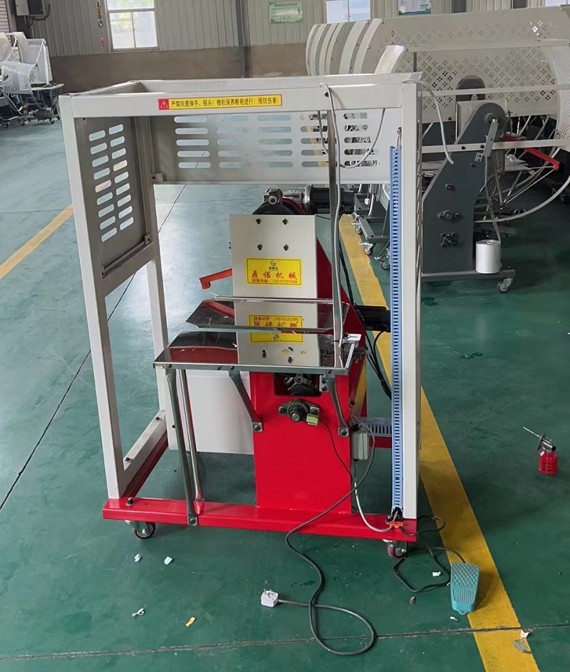 Fully automatic end with PE bundling plastic rope, cardboard box packaging, cloth bundling machine, rope tying machine