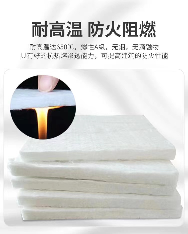 Nano silica aerogel blanket steam pipeline equipment thermal insulation blanket Class A flame retardant insulation material