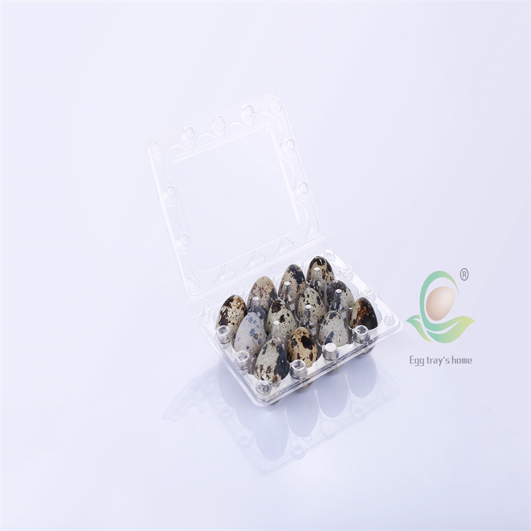 Thickened transparent disposable plastic egg tray Supermarket egg box anti drop and anti-collision tray Zhongliang supports customization