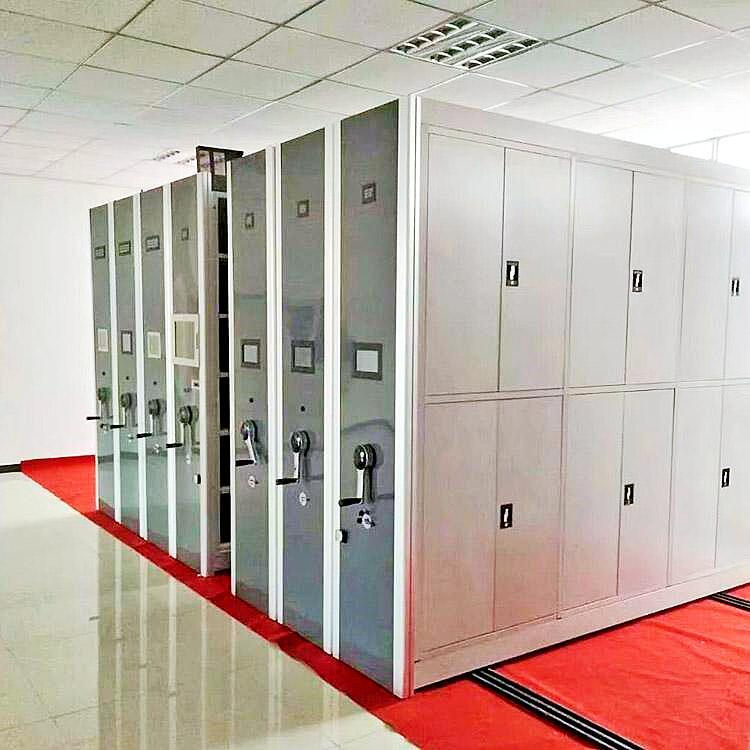 浩安特柜业 智能档案柜 现代简约 文件资料密集柜 密集架 可定制尺寸