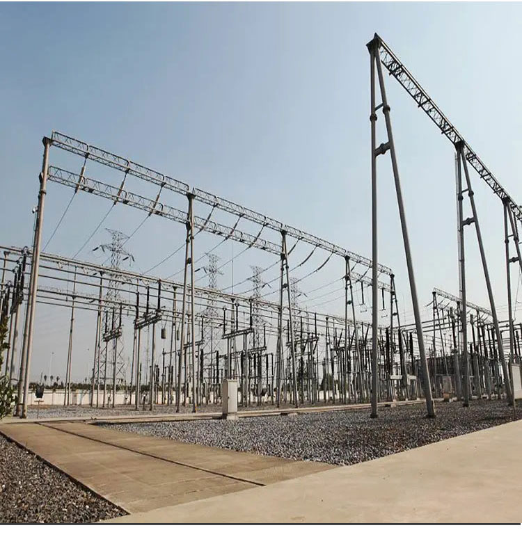 Wholesale manufacturer of Kaifeng gantry power structure, power substation structure, steel structure structure, angle steel lightning protection tower