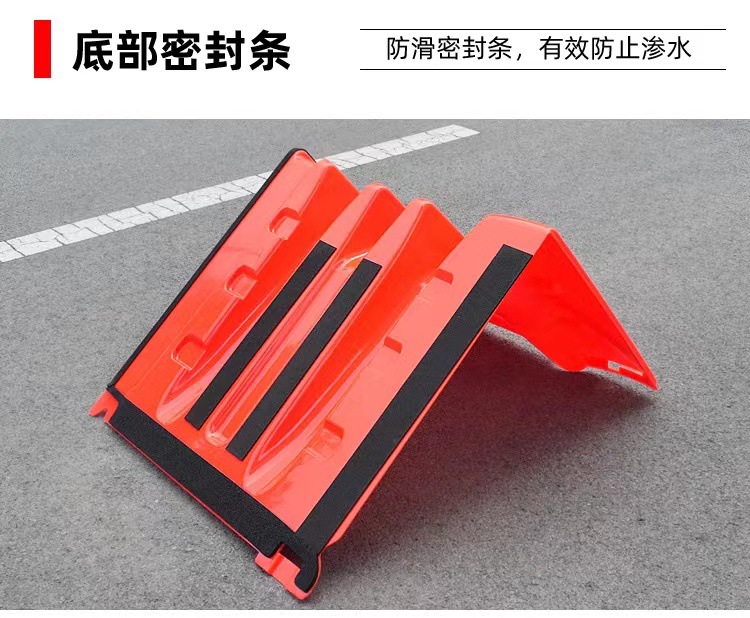 Plastic flood control board, underground garage, urban flood control and water retaining board, flood resistant waterproof board, movable emergency flood resistant gate