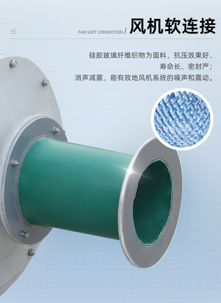 Fiberglass high-pressure centrifugal fan F9-19 centrifugal anti-corrosion fan for electroplating plant in laboratory factory