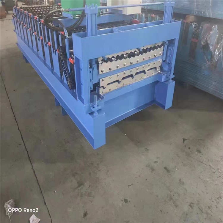 Fully automatic color steel tile pressing machine CNC double layer color steel tile equipment cold bending forming machine