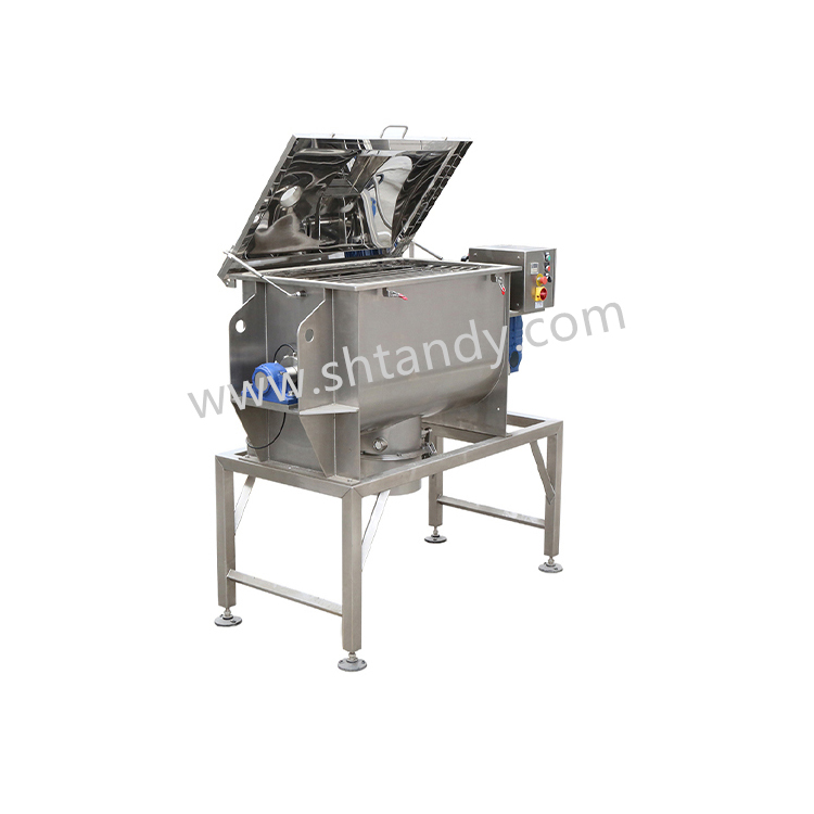 Rice noodles granule dry mixer Single shaft paddle mixer Solid beverage powder mixer