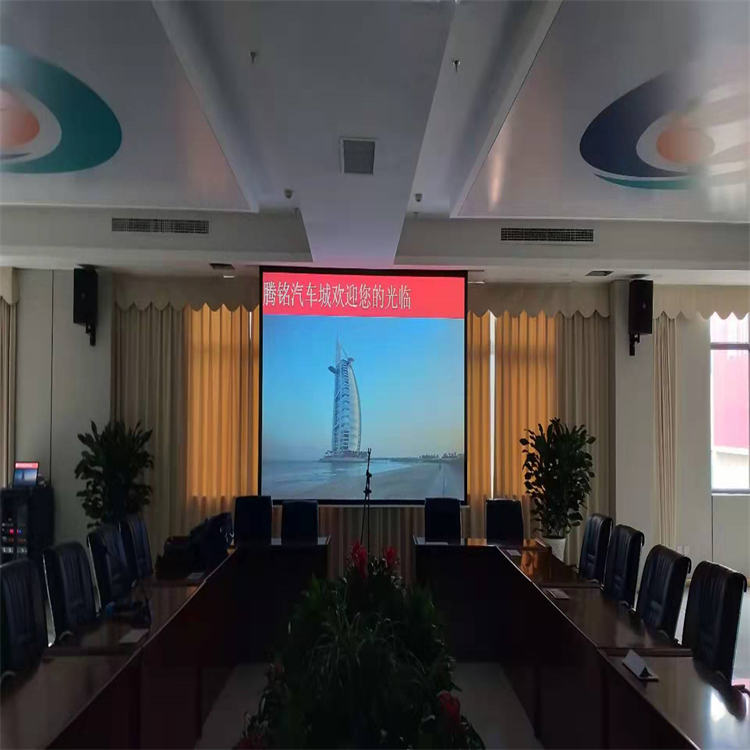 Juntai Technology's indoor full color LED display screen, LCD screen with even and vibrant colors, customized by the manufacturer