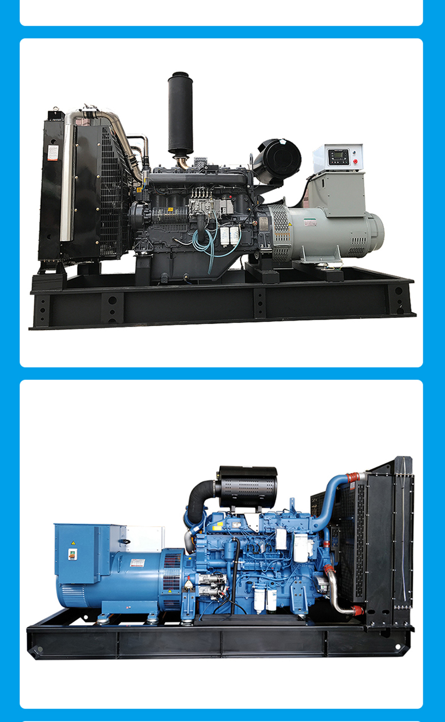 Diesel generator set leasing Yikai generator energy saving standby power high power