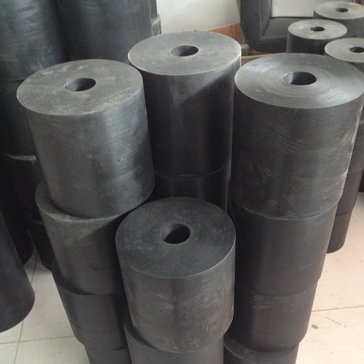 Composite rubber spring, rubber column, rubber buffer column, rubber pier, low noise, high temperature resistance, customized processing by Zhongke