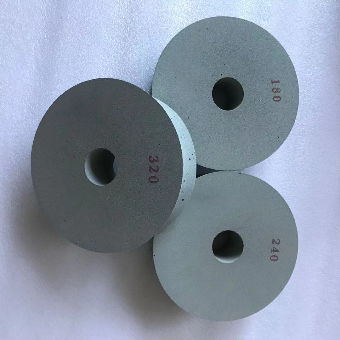 Elastic wheel flexible grinding wheel for grinding high borosilicate glass with diverse particle sizes can be customized