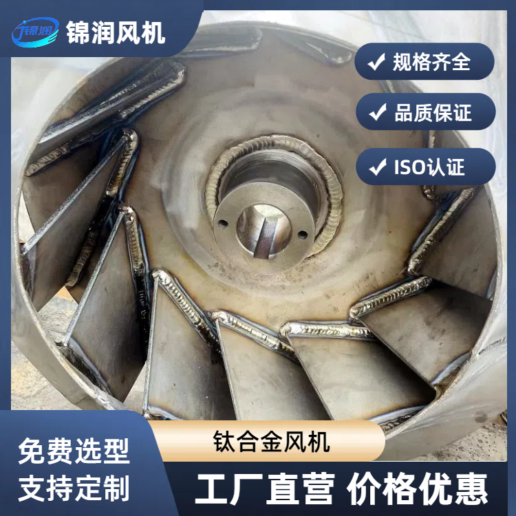 锦润 钛合金风机 镍钛合金化工防腐风机 机械密封零泄露 非标定制
