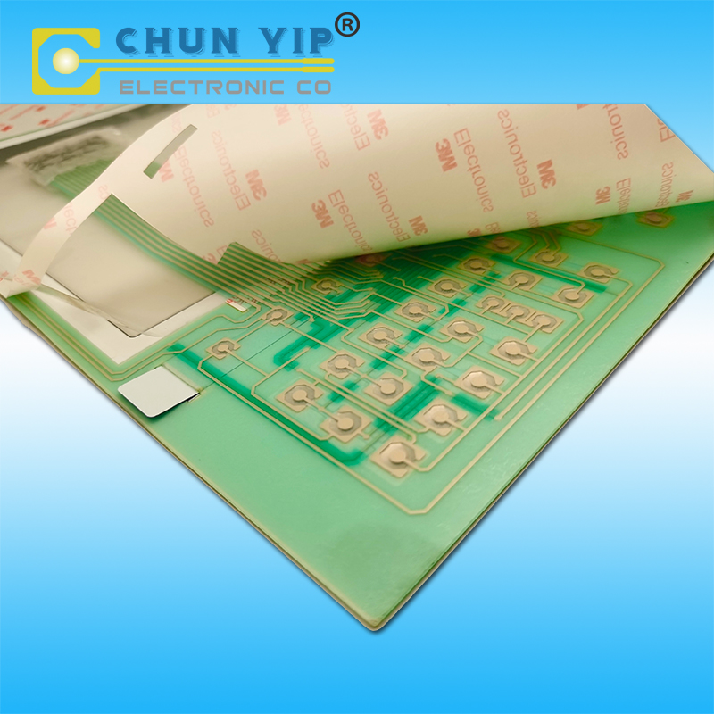 Production of customized film buttons, film switches, control panels, PET instruments, surface stickers, film switches, factory strength