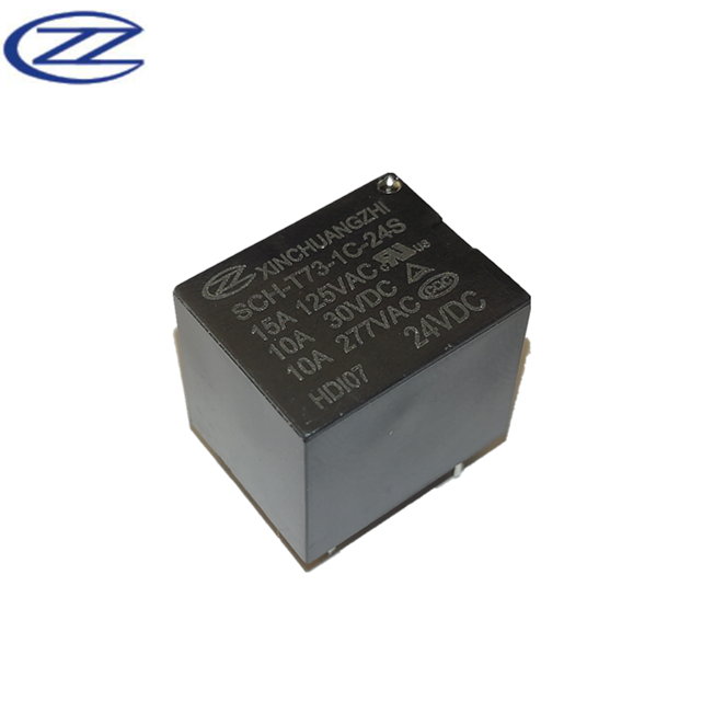 10A Xinchuangzhi Relay SCH-T73-1C-24S One set of conversion 24VDC power relay