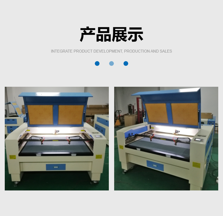 Double head laser cutting machine acrylic wood processing equipment fabric leather laser machine