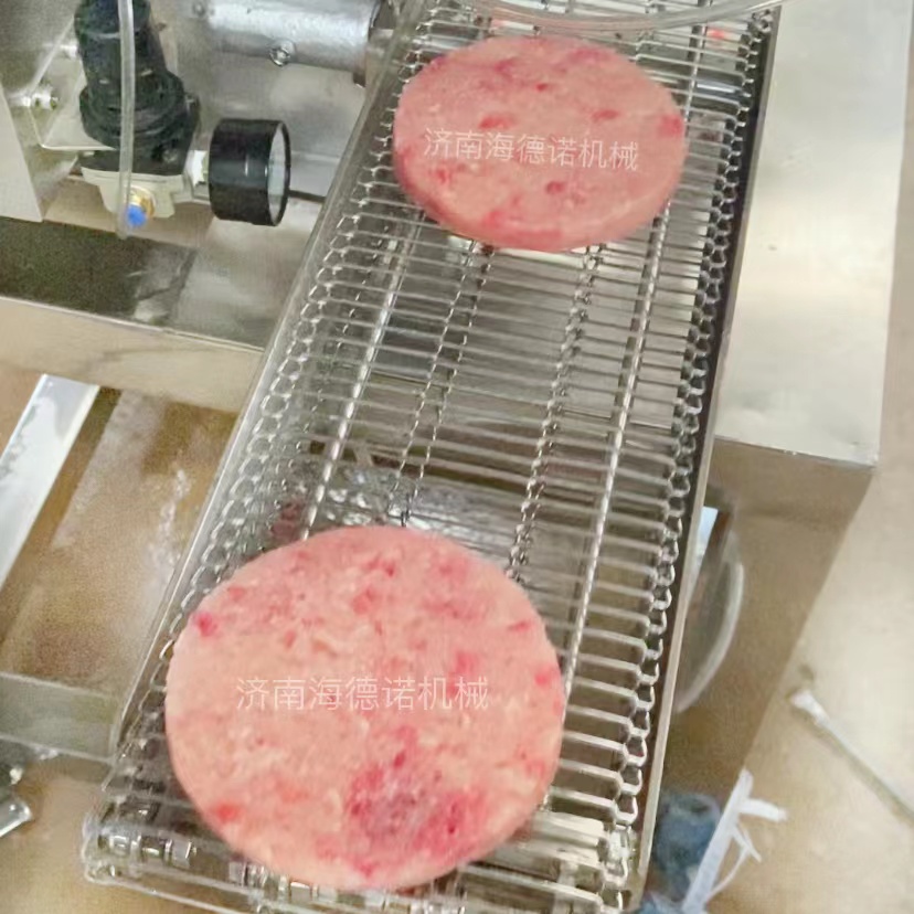 Leisure Food Meat Cake Forming Machine Multifunctional and Practical Meat Cake Machine Batch Production of Meat Chop Chicken Chunk Pumpkin Cake