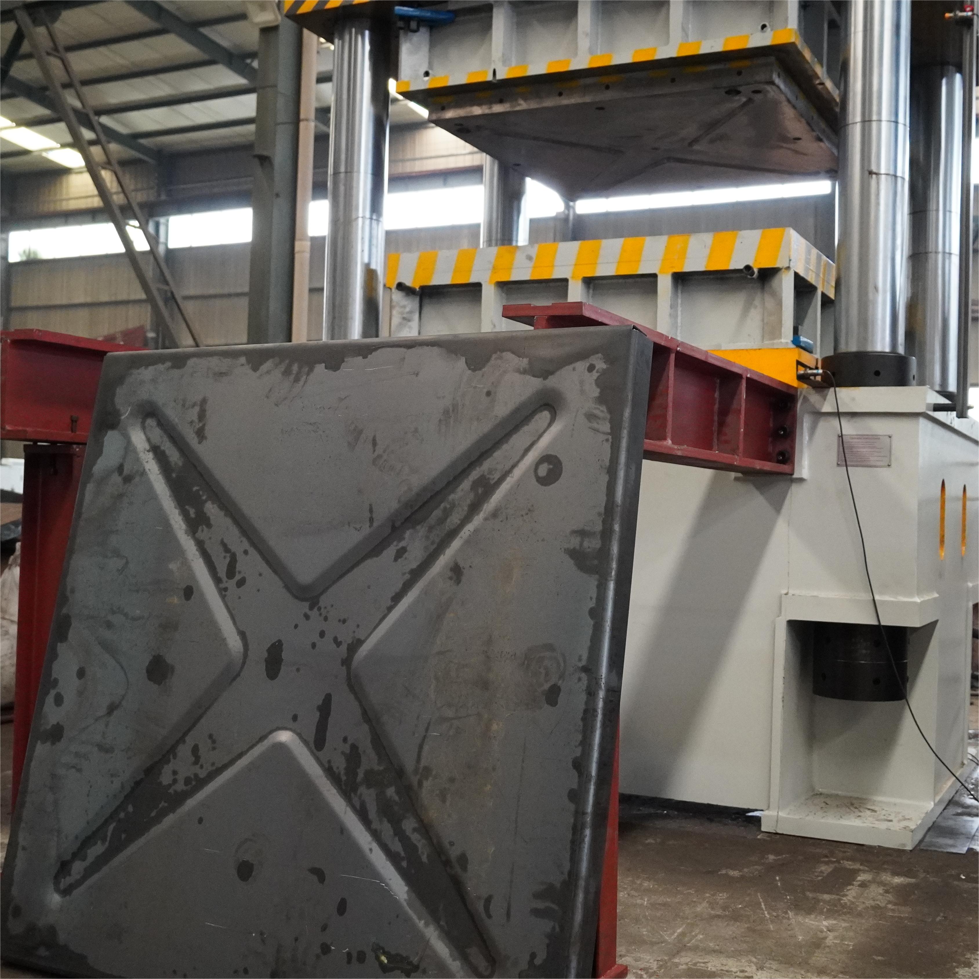 800T steel plate water storage tank forming hydraulic press 800T fire water tank molding hydraulic press customized press