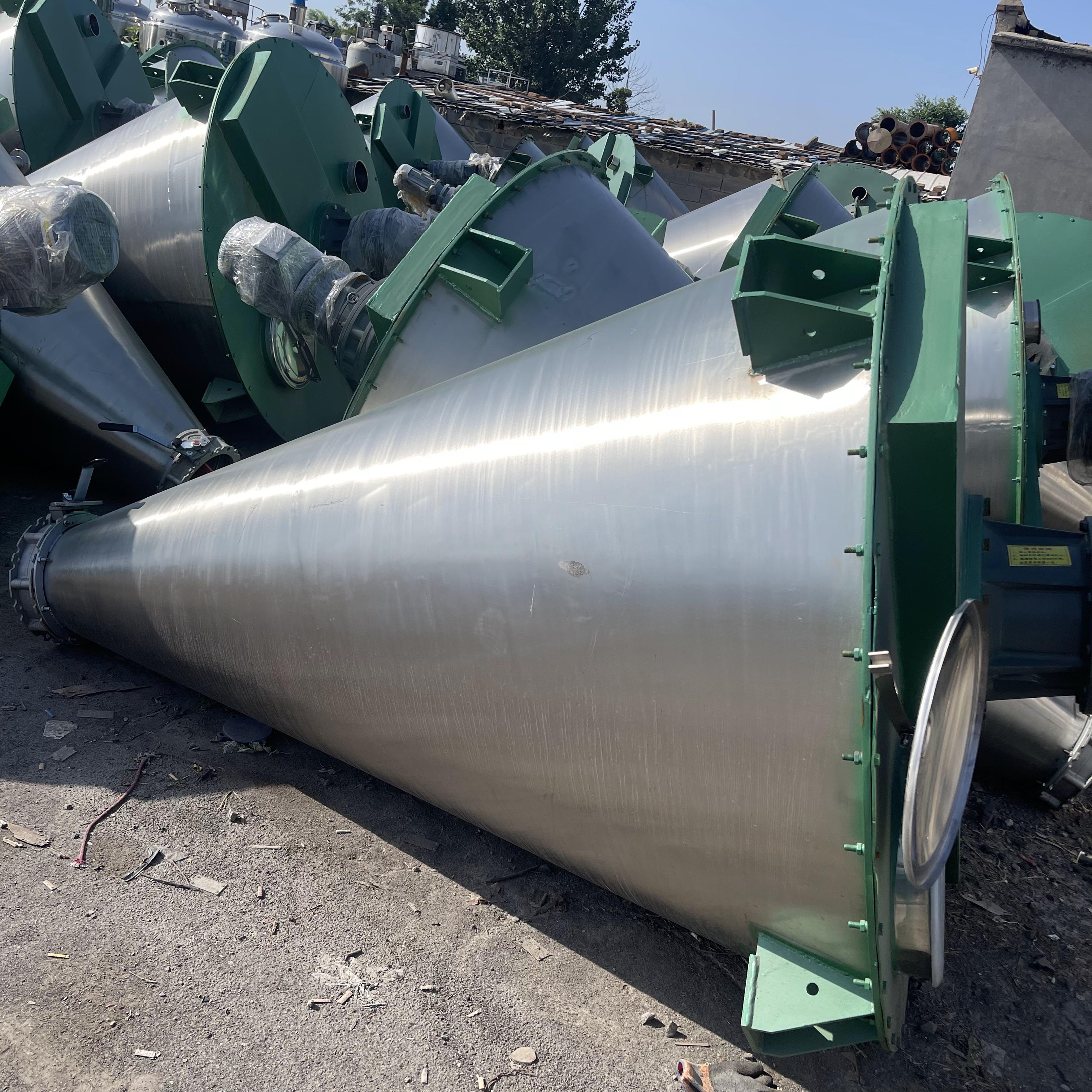 Vertical conical chemical material mixer Double spiral conical mixing equipment Stainless steel