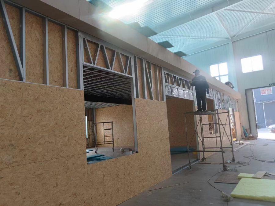 神龙拜耳高强钢轻钢别墅 欧式定制住宅 12级抗风压 全新毛坯房