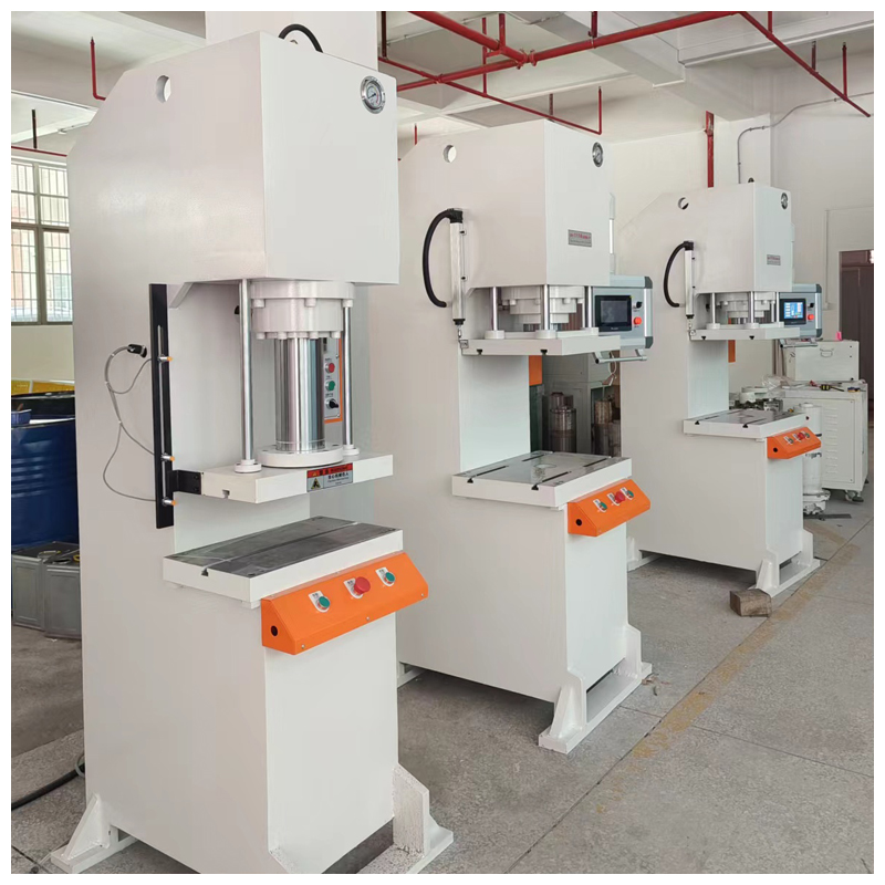 Tea Mountain hydraulic press manufacturer, four column hydraulic punch press, stamping servo hydraulic press