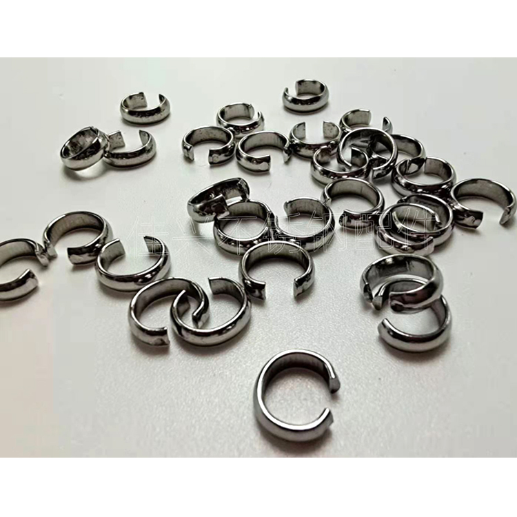 Open ring, stainless steel single ring, O-ring connection ring, circular ring, multiple specifications, and small rings can be electroplated with gold color