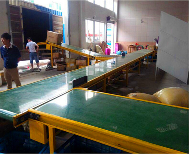 Xingchuang workshop automation conveyor belt equipment workshop assembly production green PVC belt assembly line