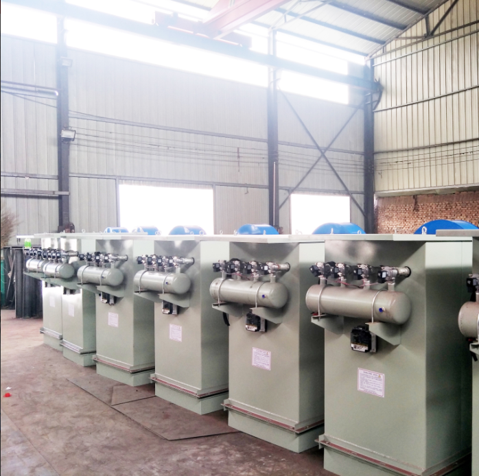 200 pulse dust collector for steel mills, environmental protection bag equipment for coal-fired boilers, small boiler room cyclone dust collector