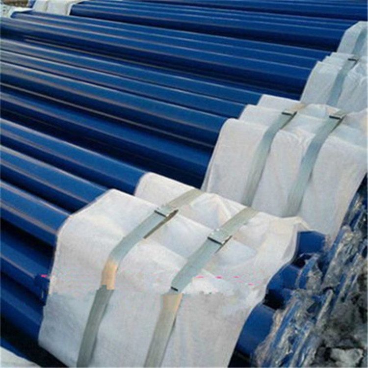 Inner and outer plastic coated anti-corrosion pipes, red fire protection plastic coated pipes, plastic lined anti-corrosion steel pipes