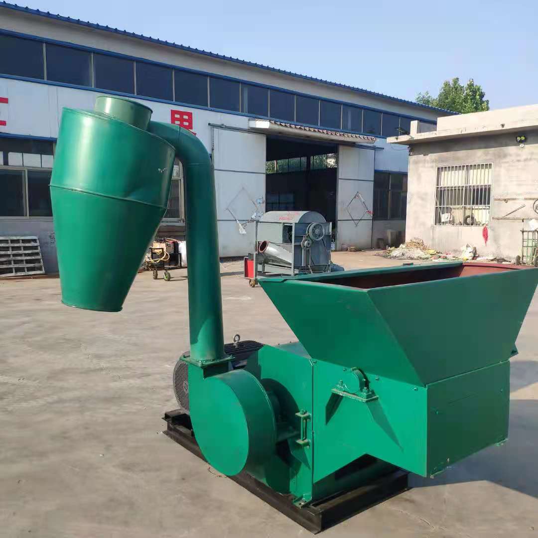 Corn straw crusher, feed crushing equipment for large-scale breeding farms, crop bran crusher