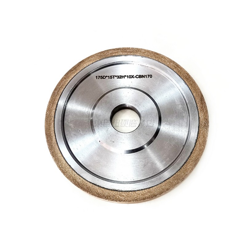 Customized Parallel Metal Bond Cubic Boron Nitride Grinding Wheel CBN170 Quenched Steel Continuous Processing and One Step Forming