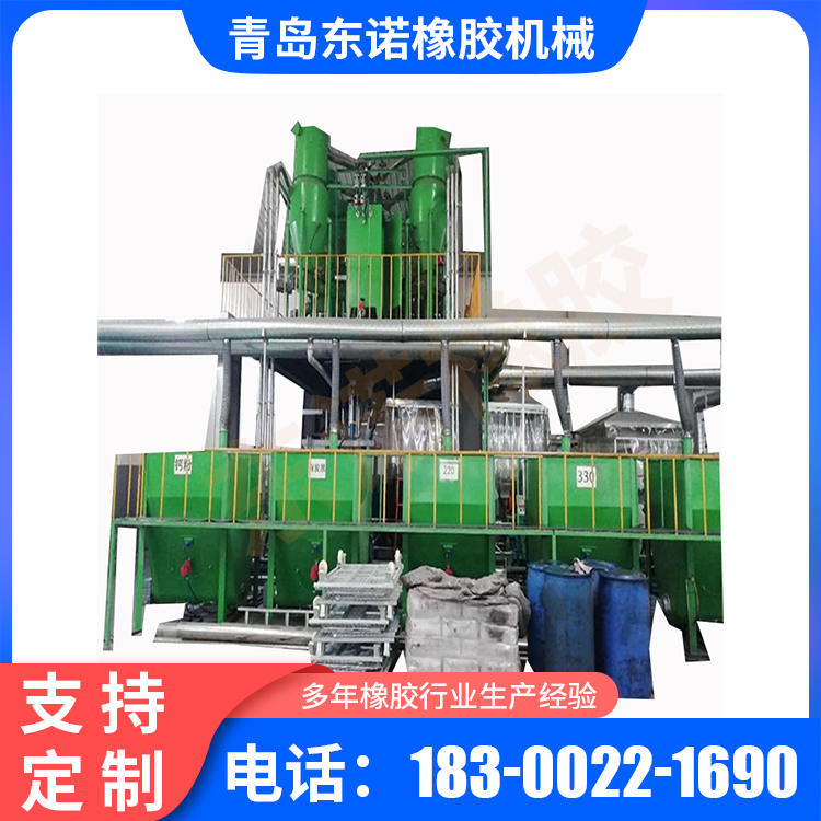 Rubber small material automatic batching system, internal mixing, upper auxiliary machine, screw conveyor, closed feeding, environmentally friendly