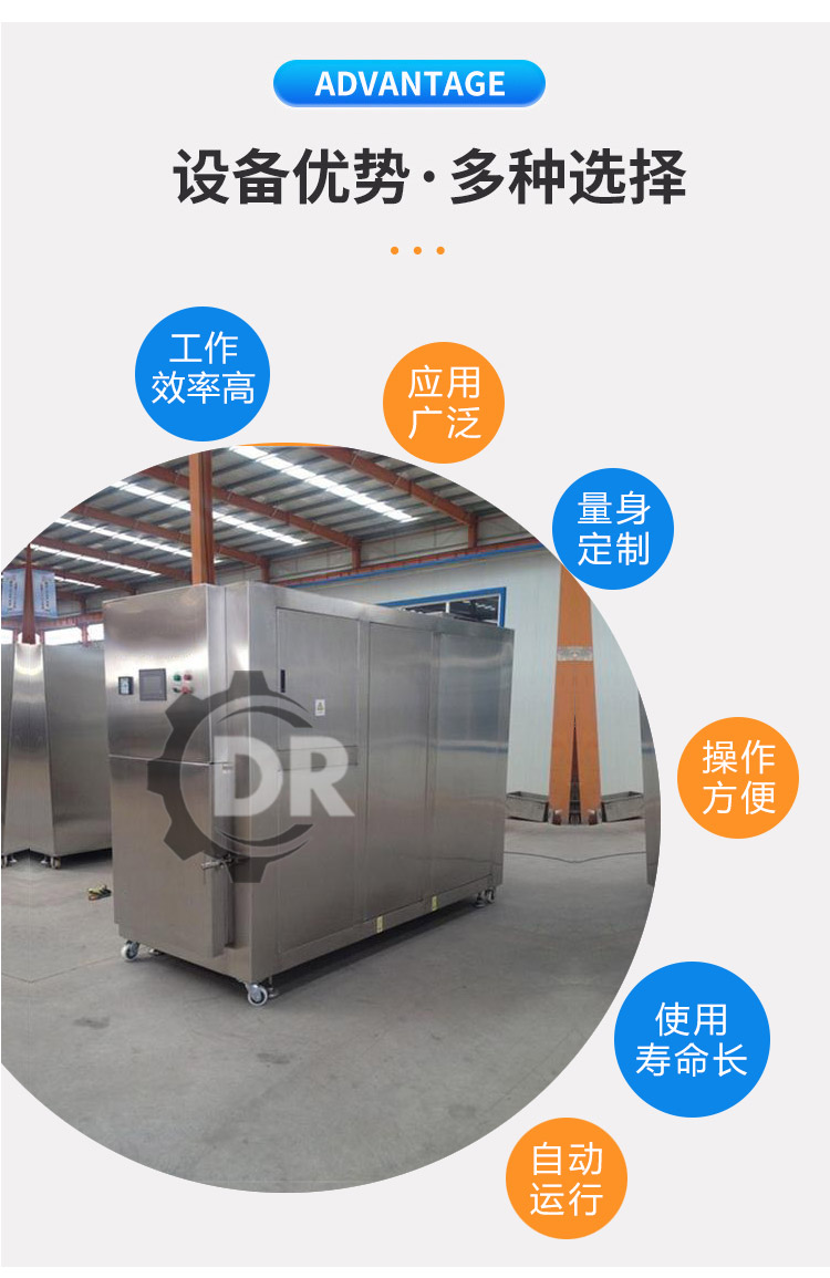 Deren Machinery Matsutake Freeze Drying Equipment Small Vacuum Freeze Drying Machine Cold Trap Device Widely Used