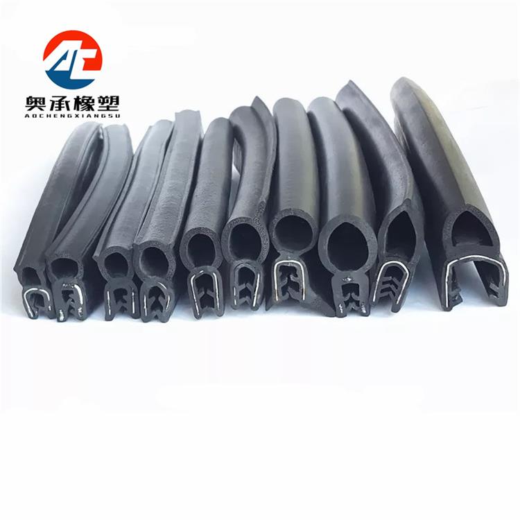 Soundproof car door frame rubber strip, middle door, dustproof motor cabinet, electrical box, mechanical equipment, bubble testing sealing strip, U-shaped sealing strip