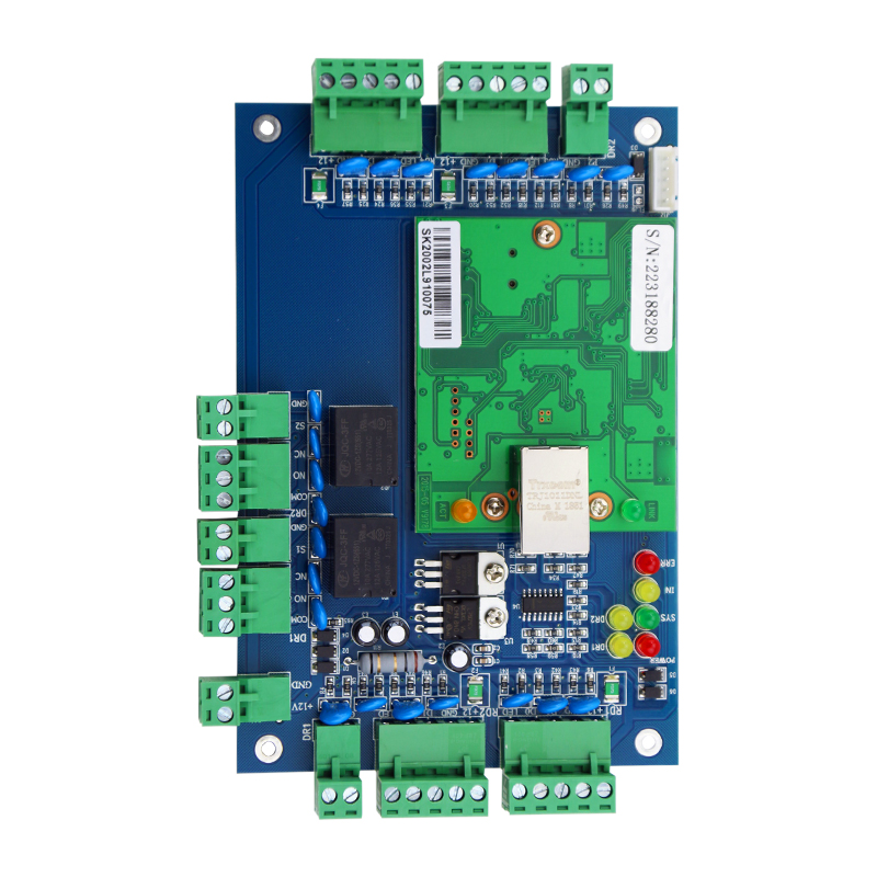 Direct supply micro tillage 32-bit access controller access control system dual door access control motherboard TCP networked access control