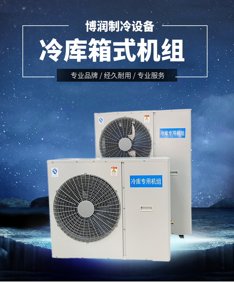 Daming RFC refrigeration unit cold storage brand energy-saving and efficient engineering Borun refrigeration cold storage equipment