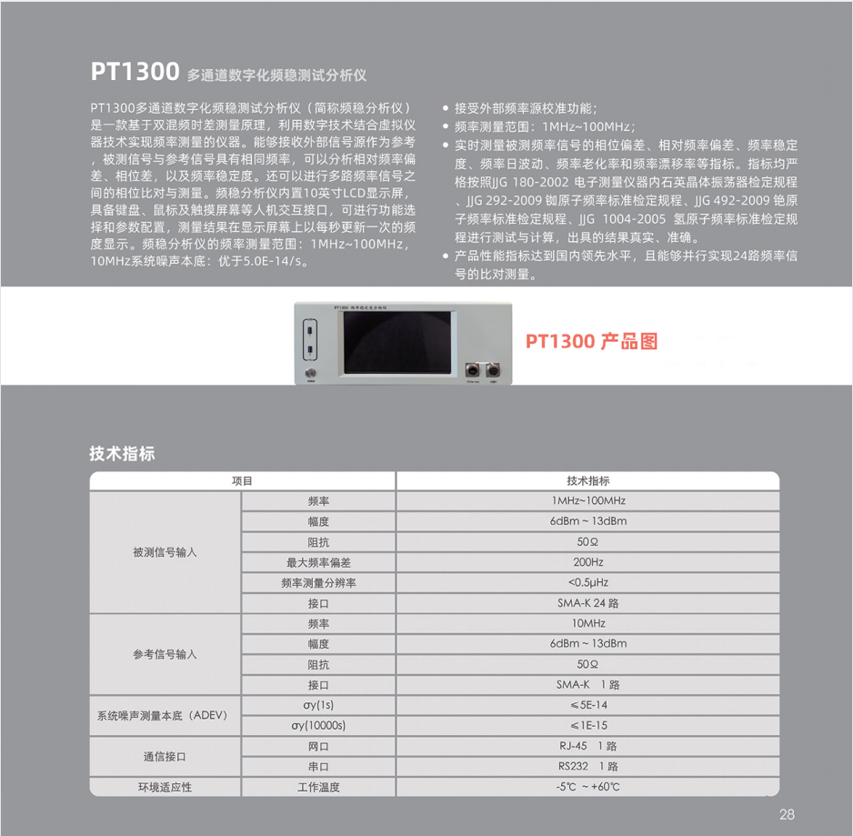 PT1300 time tester clock system manufacturer time synchronization equipment ptp/ntp server